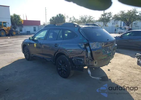 2024 Subaru Outback Onyx Edition из США, поврежденный, VIN 4S4BTALC5R3255391